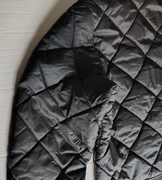 Dickies Diamond Quilted Nylon Jacket Men's Size 2XL Black Zip Front Pockets Line - Picture 5 of 15